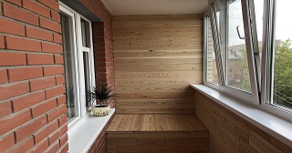 Отделка, остекление, утепление балконов в Клинцах от 205 руб. м/2.