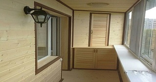 Отделка балкона под ключ Клинцы, цена от 5719 руб.